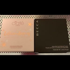 New Ciate and Becca Setting Powders.